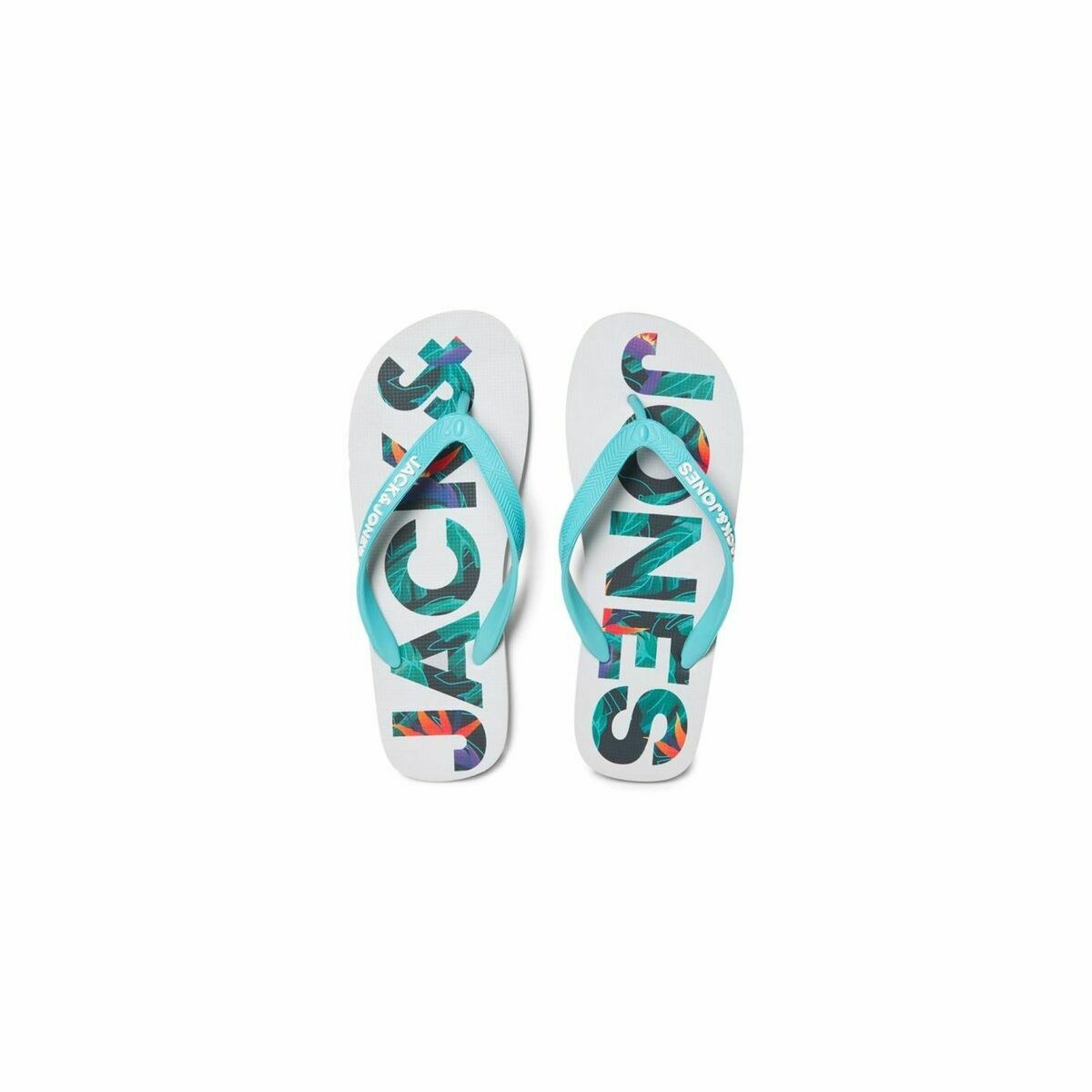 Шлепанцы для мужчин FWLOGO PALM PRINT 12230642 Серый