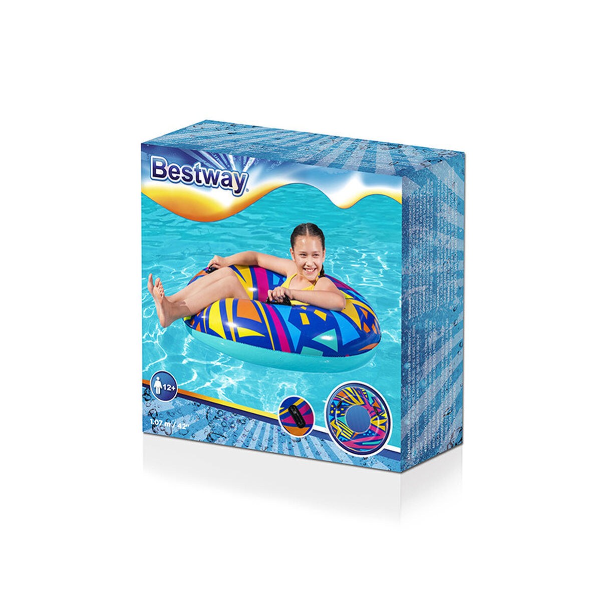 Inflatable Float Multicolour Ø 107 cm