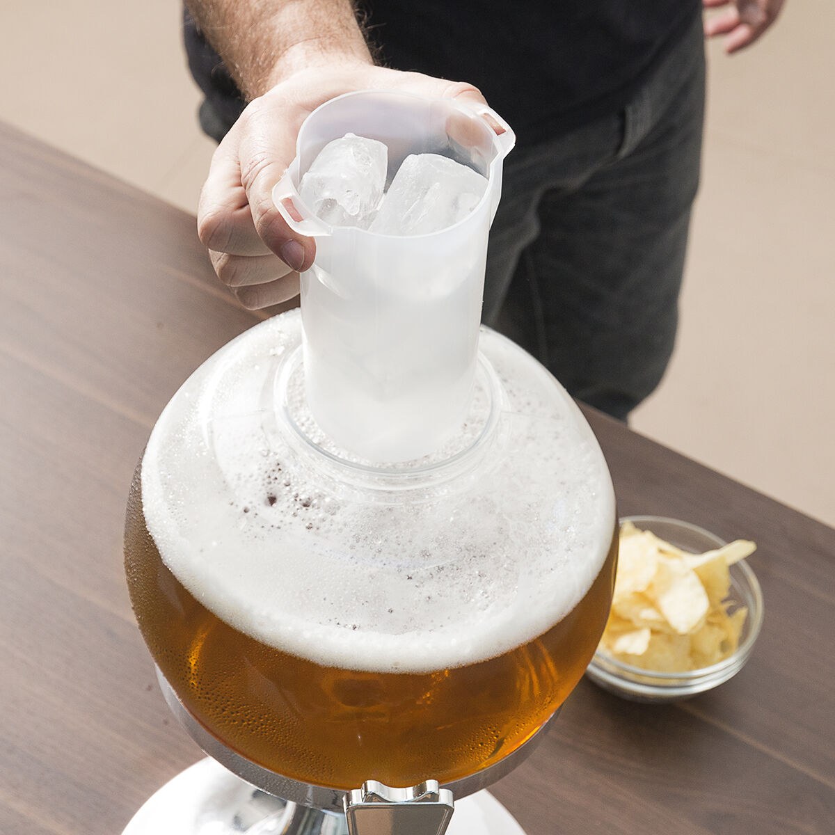 Beer Cooler Dispenser Pack and 2 Roll-Up Sunglasses Sunfold France