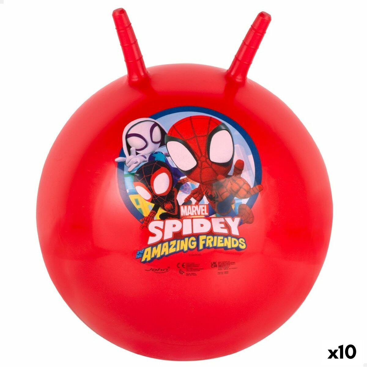 Прыгающий мяч Ø 45 cm Красный (10 штук)