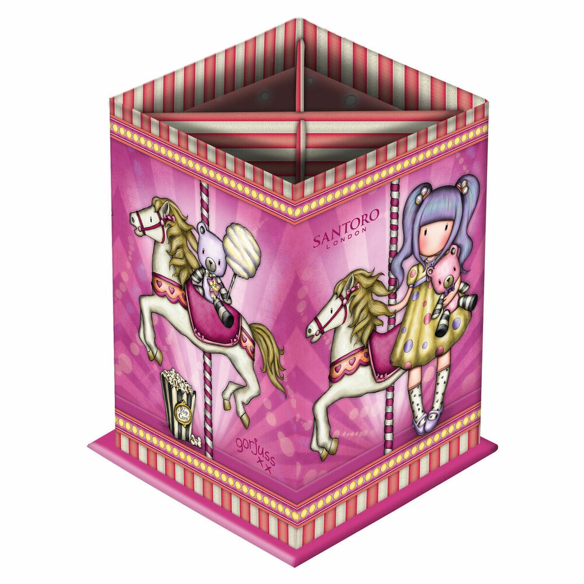 Pencil Case Carousel Pink