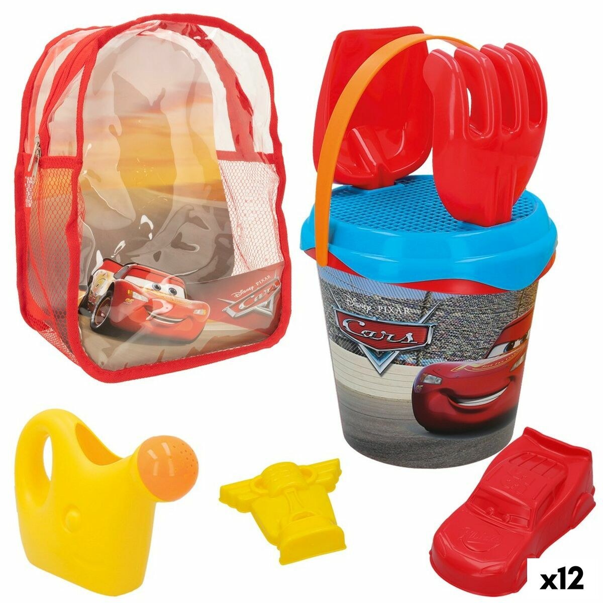 Beach toys set polypropylene (12 Units)