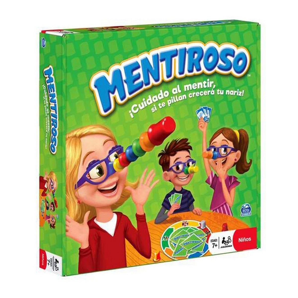 Настольная игра Mentiroso 29 Предметы 26,67 x 26,67 x 5,08 cm