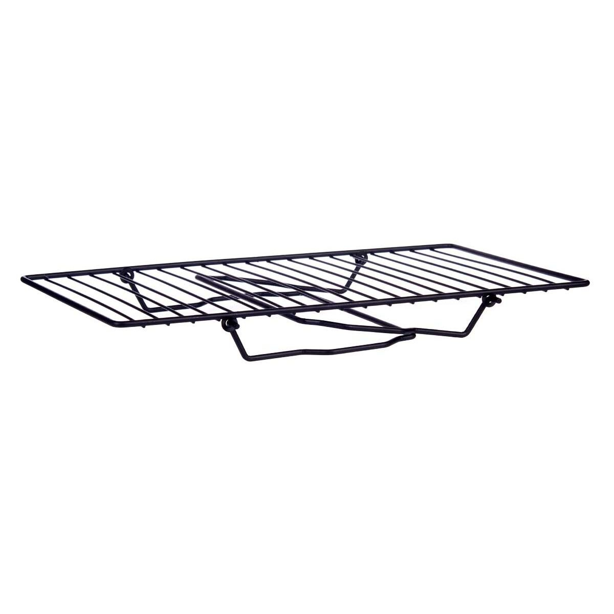 Складная полка Чёрный 37.5 x 23 x 13 cm 37 x 3,5 x 23,5 cm 37,5 x 3,5 x 24 cm 24 x 37,5 x 24,5 cm (8 штук)