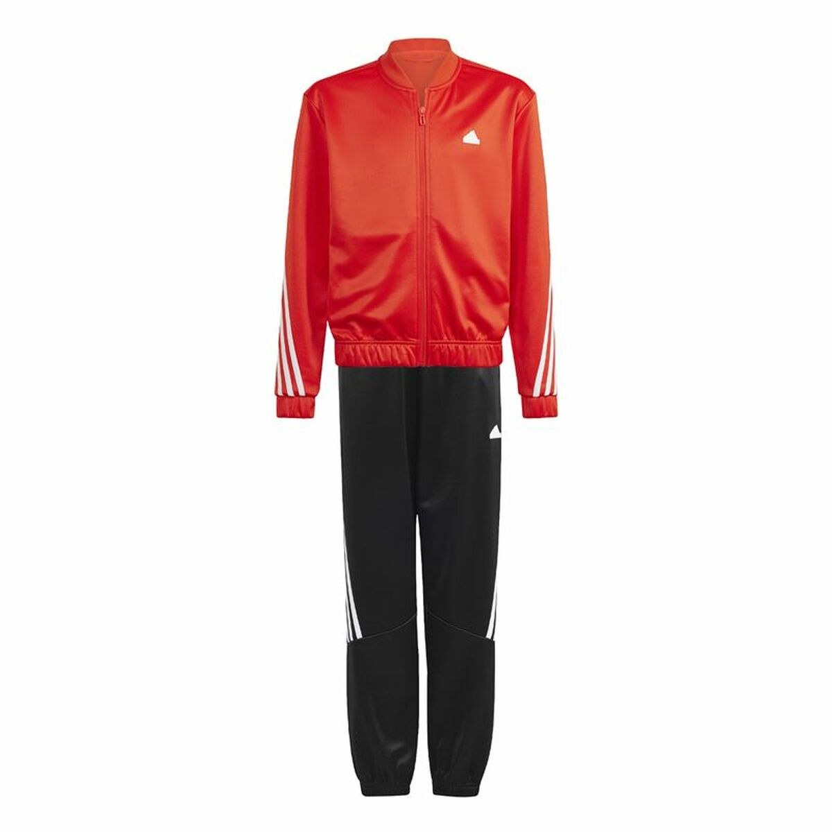 Children's Tracksuit Bottoms 3Stripes Red