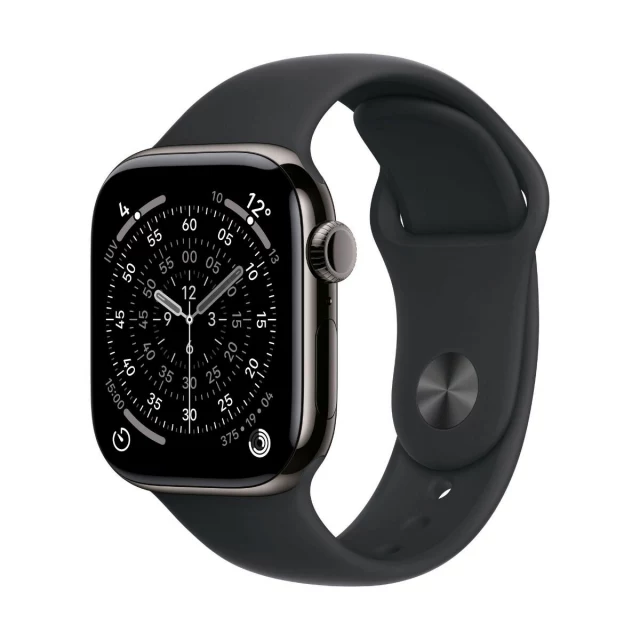Умные часы Watch Series 11 GPS + Cellular Чёрный 1,77" 42 mm 43 mm Ø 42,5 mm