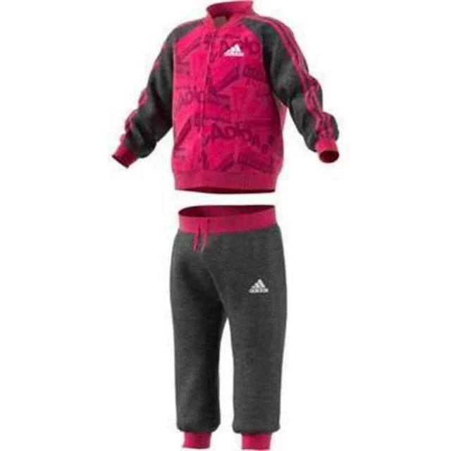 Детский спортивный костюм I Bball Jog FT Розовый Чёрный Разноцветный