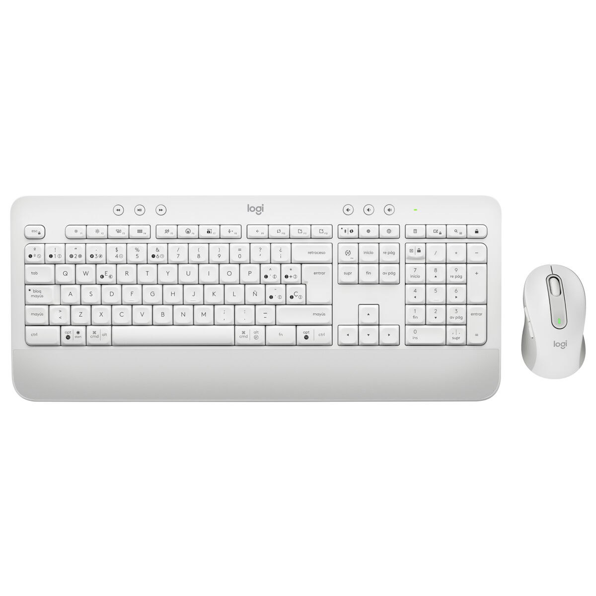 Мышь 920-011019 Белый 4000 dpi