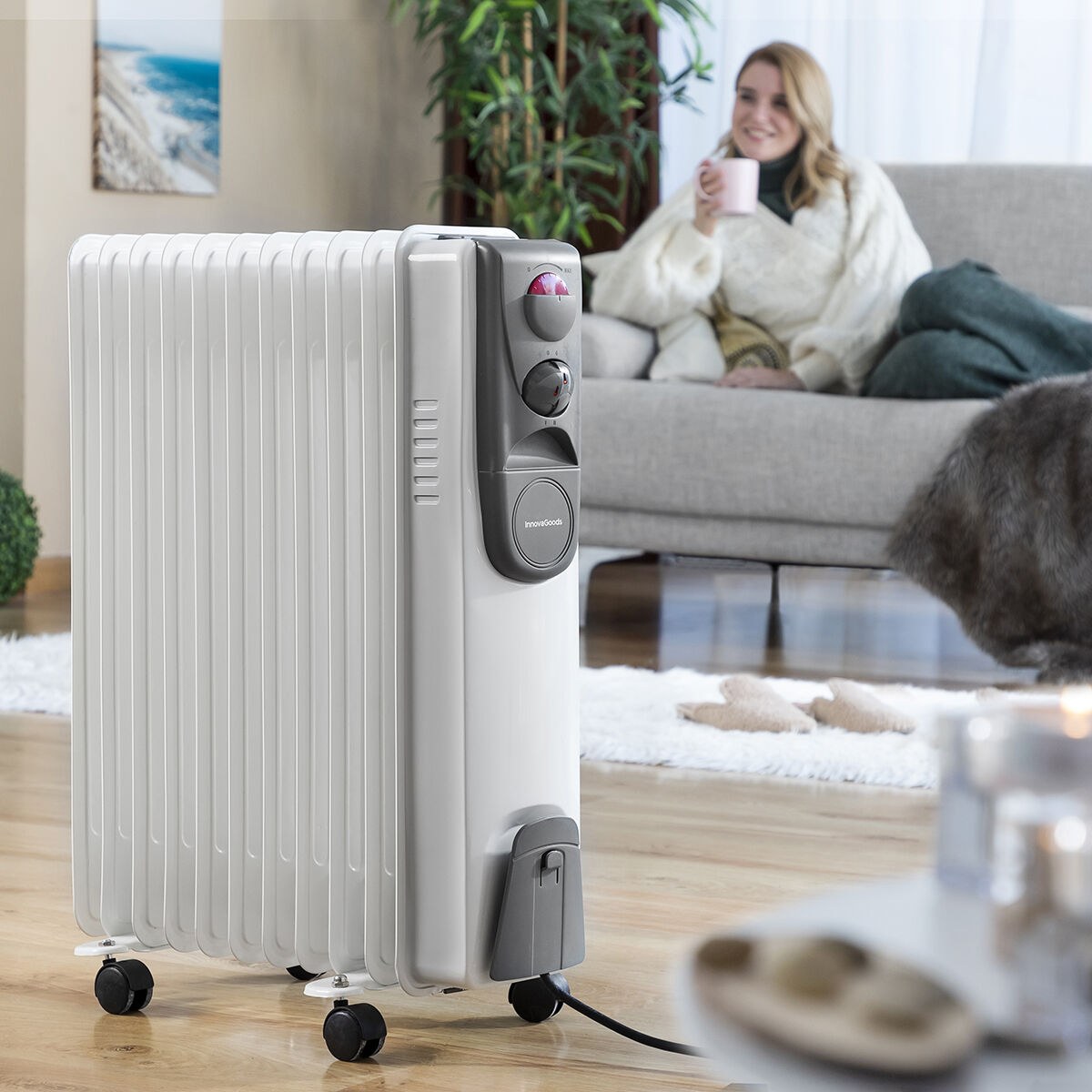 Масляный радиатор Oileven 2500 W (11 секций)