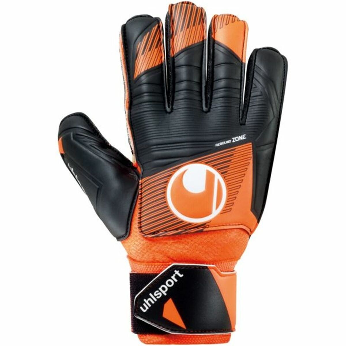 Goalkeeper Gloves Soft Ressist+ Flex Frame Black Adults