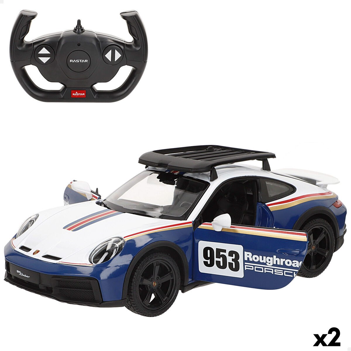 Remote-Controlled Car 33 X 12 X 11 CM (2 Units)