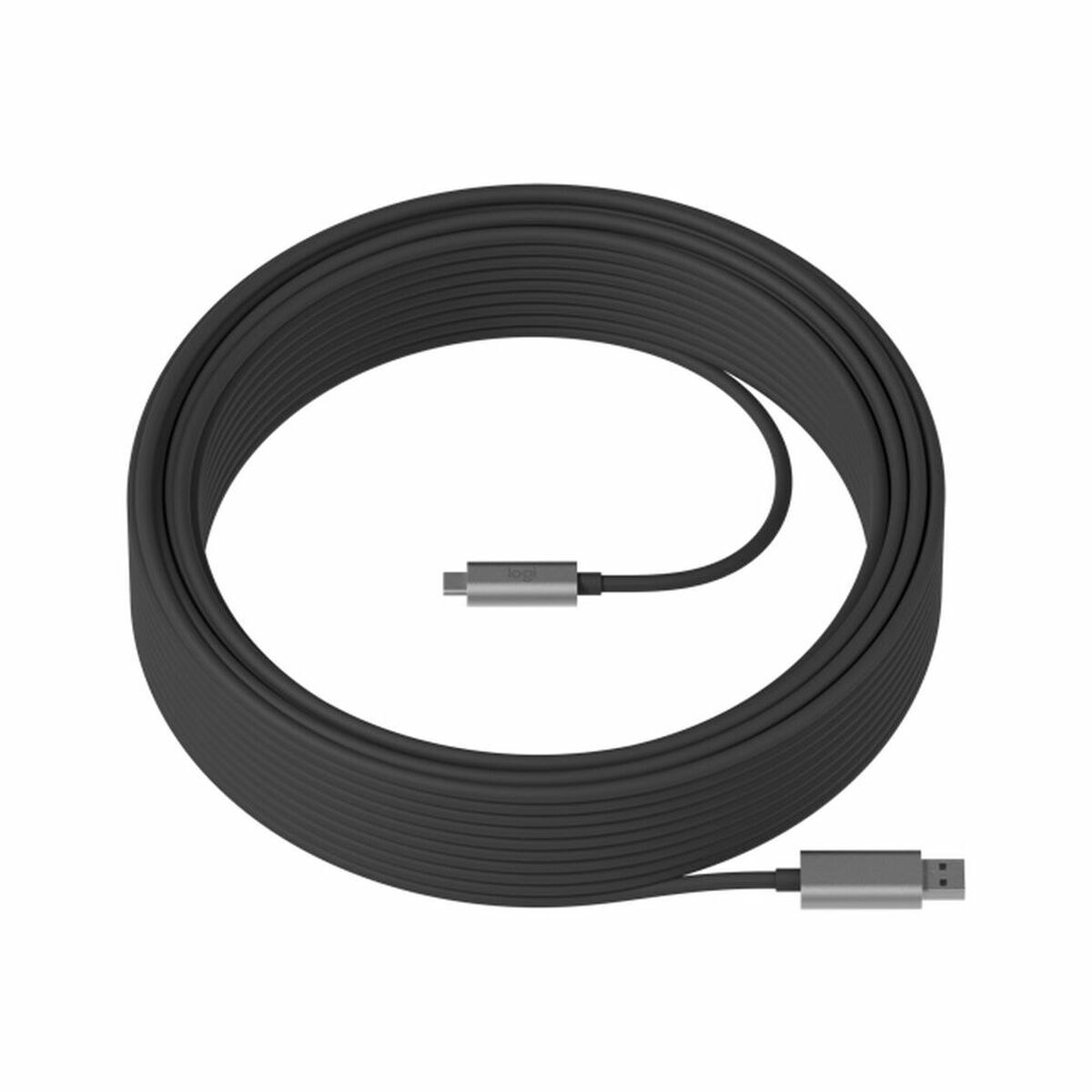 USB A to USB C Cable 939-001802 Black 25 m