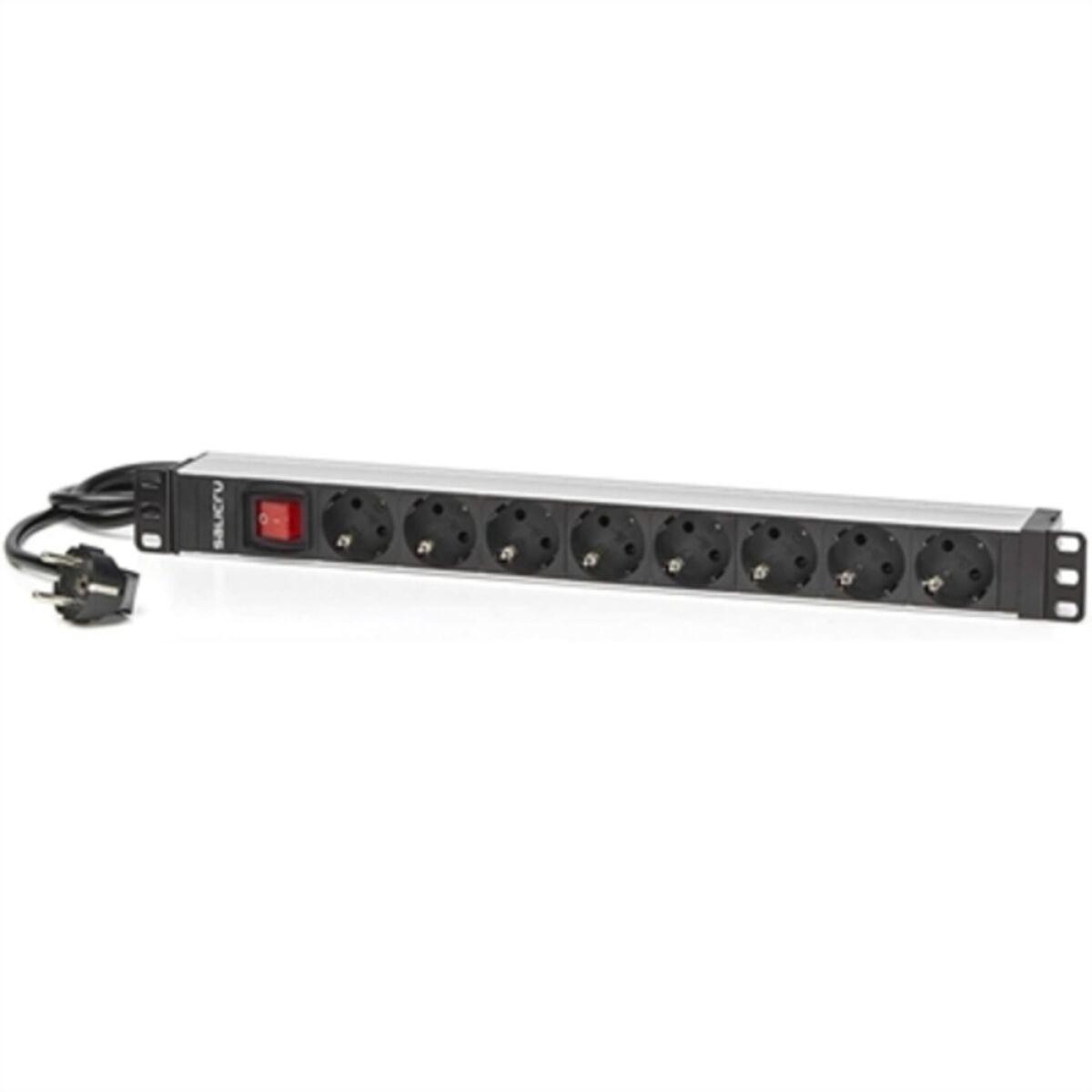 Сетевой фильтр 19" 8 Tomas Schuko SPS 8F PDU SCH/SCH 1,5 m (1,5 m)