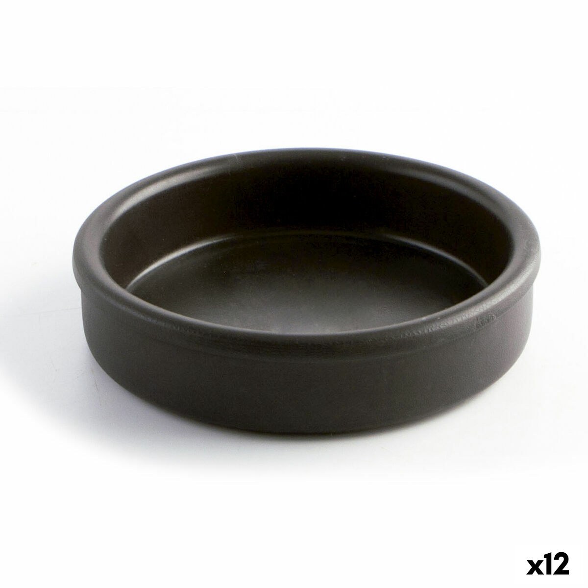 Кастрюля Barro Lux Чёрный Керамика Ø 14 cm (12 штук)