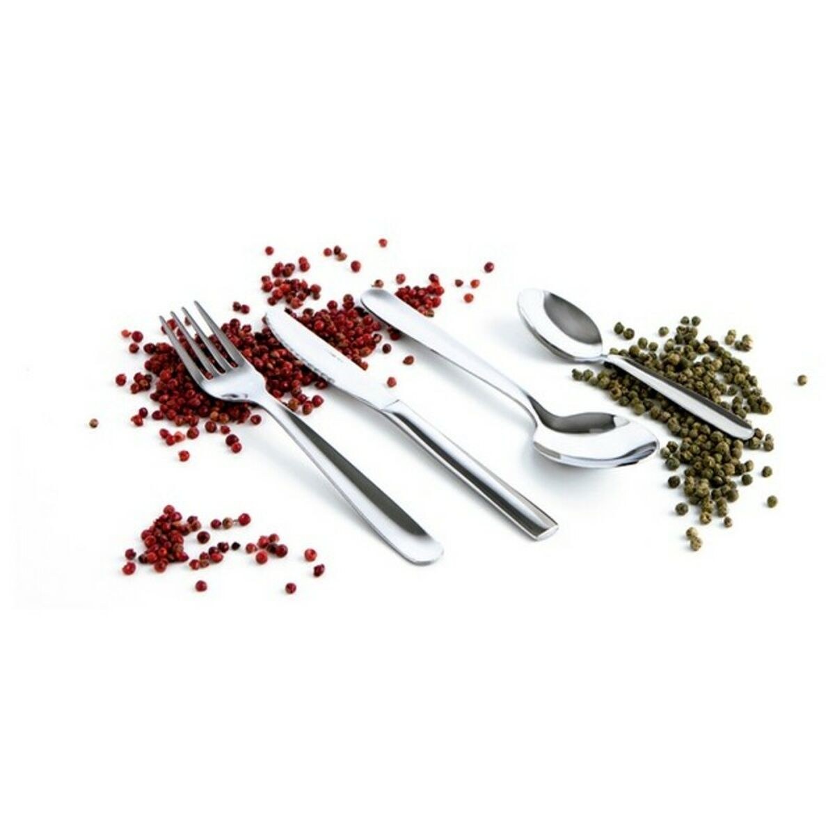 Knife Set Inox Universal Metal (6 Units)
