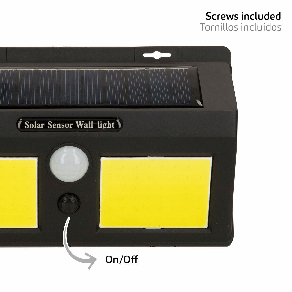 Solar lamp 19 x 12 x 4,5 cm (6 Units)
