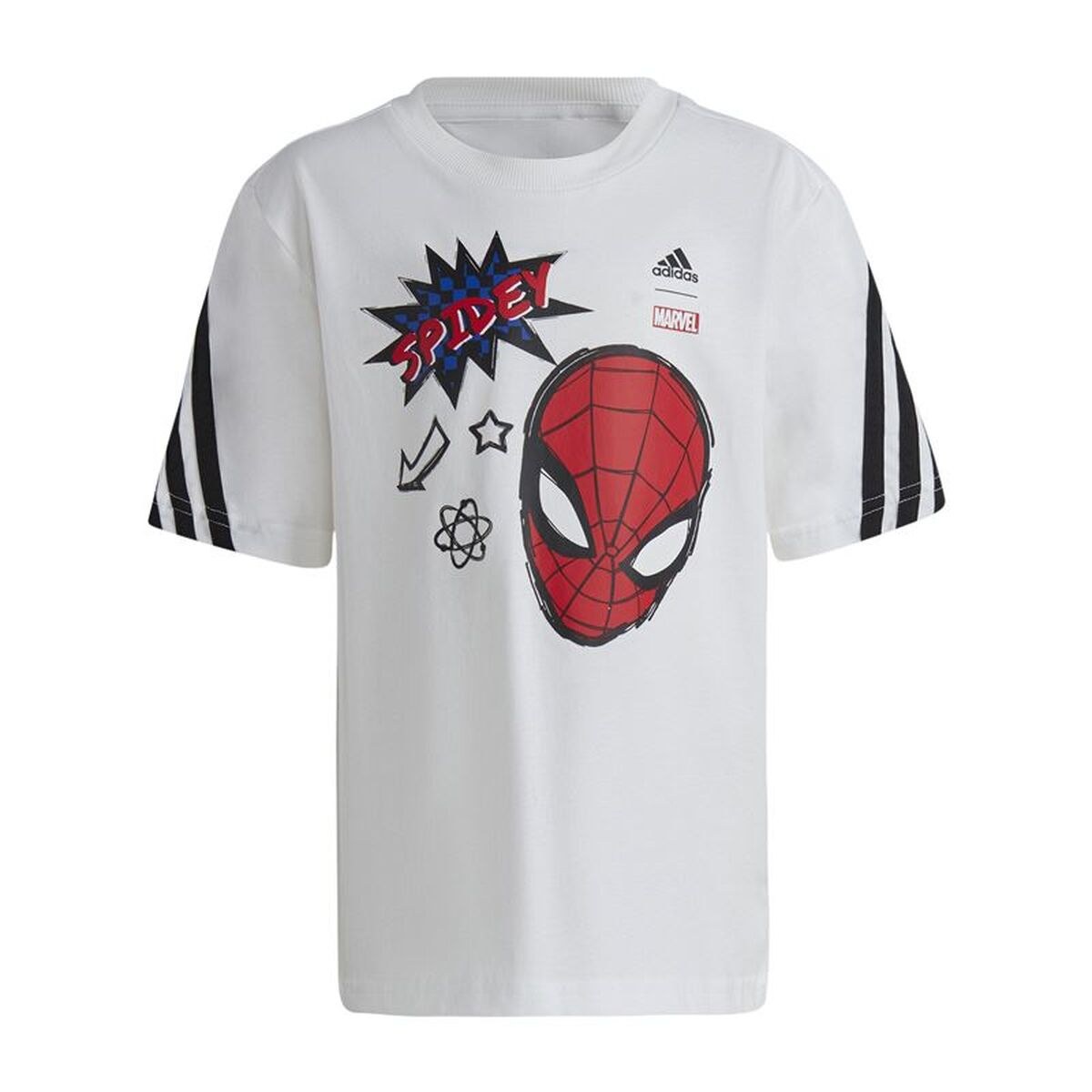 Детский Футболка с коротким рукавом Marvel Spider-Man Белый