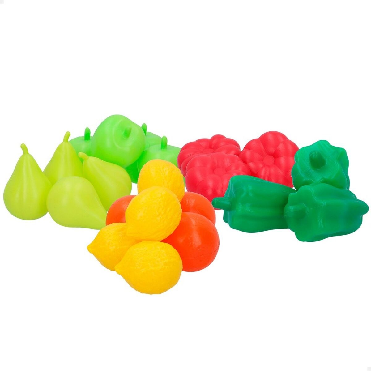 Toy Food Set 21 Pieces (10 Units)