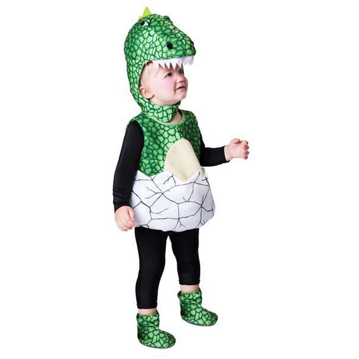 Costume for Children 206090 Green Dinosaur S 3-4 Years