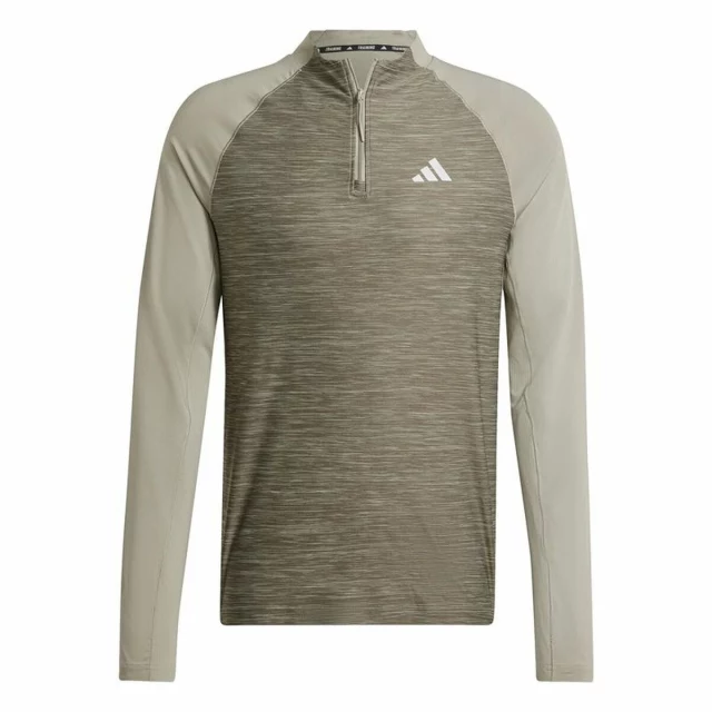 Футболка с длинным рукавом мужская Gym+ 3 Bandas 1/4Zip Коричневый