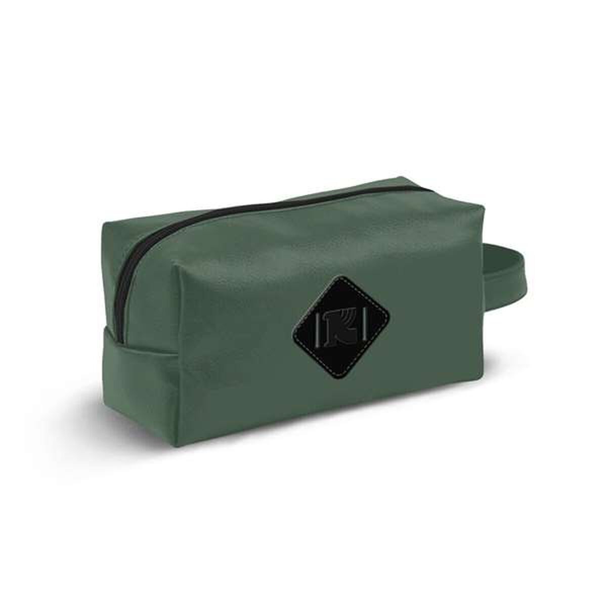 Travel Vanity Case Military green PVC 13 x 27 x 13 cm