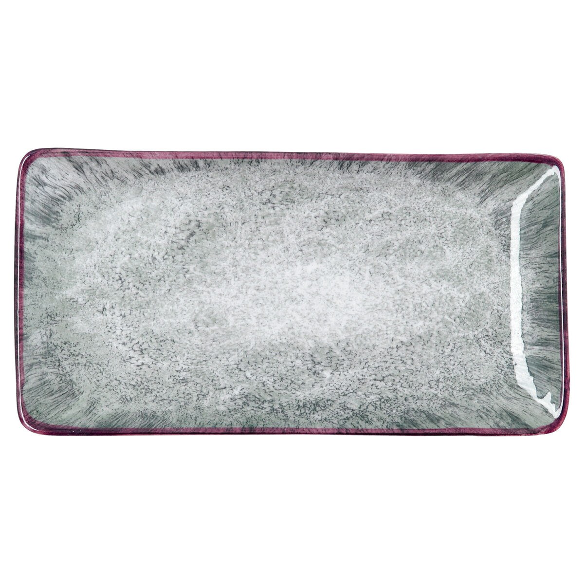 Snack tray Stela Green 27,5 x 16,3 cm (6 Units)