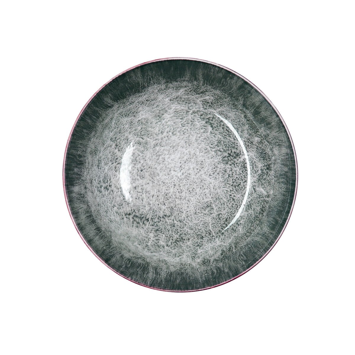 Deep Plate Stela White Ceramic Ø 20 cm (12 Units)