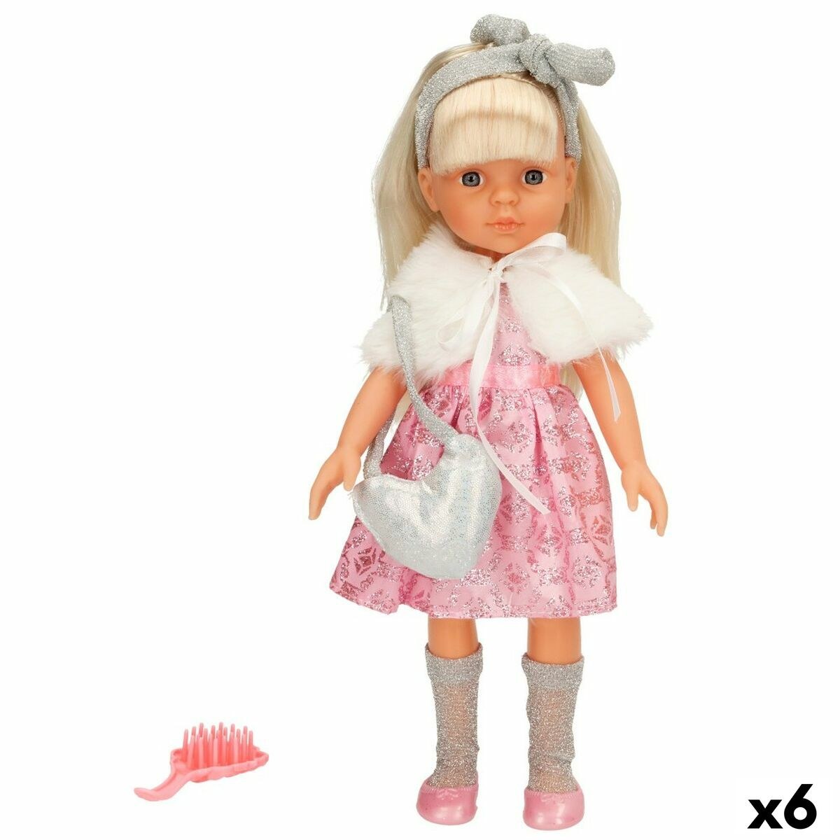 Doll Isabella 32 cm Hairstyle 15 x 32 x 7 cm (6 Units)