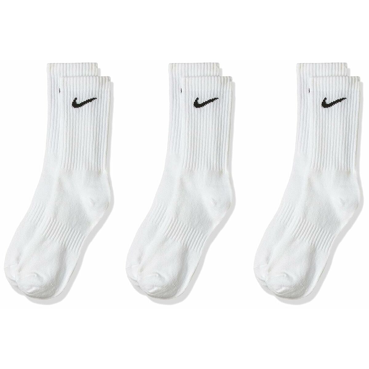 Sock pack NK EVERYDAY SX7676 100 White 3 pairs