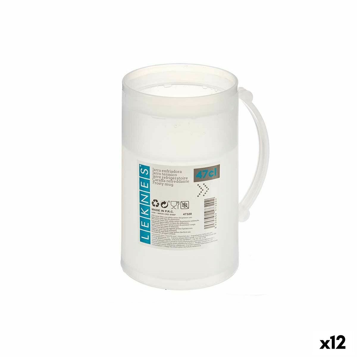 Термокружка Прозрачный 473 ml (12 штук)