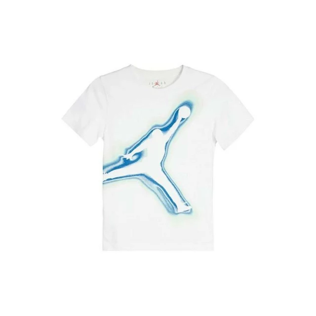 Child's Short Sleeve T-Shirt JDB AIR HEATMAP JUMPMAN HBR SS 95D238 001 White