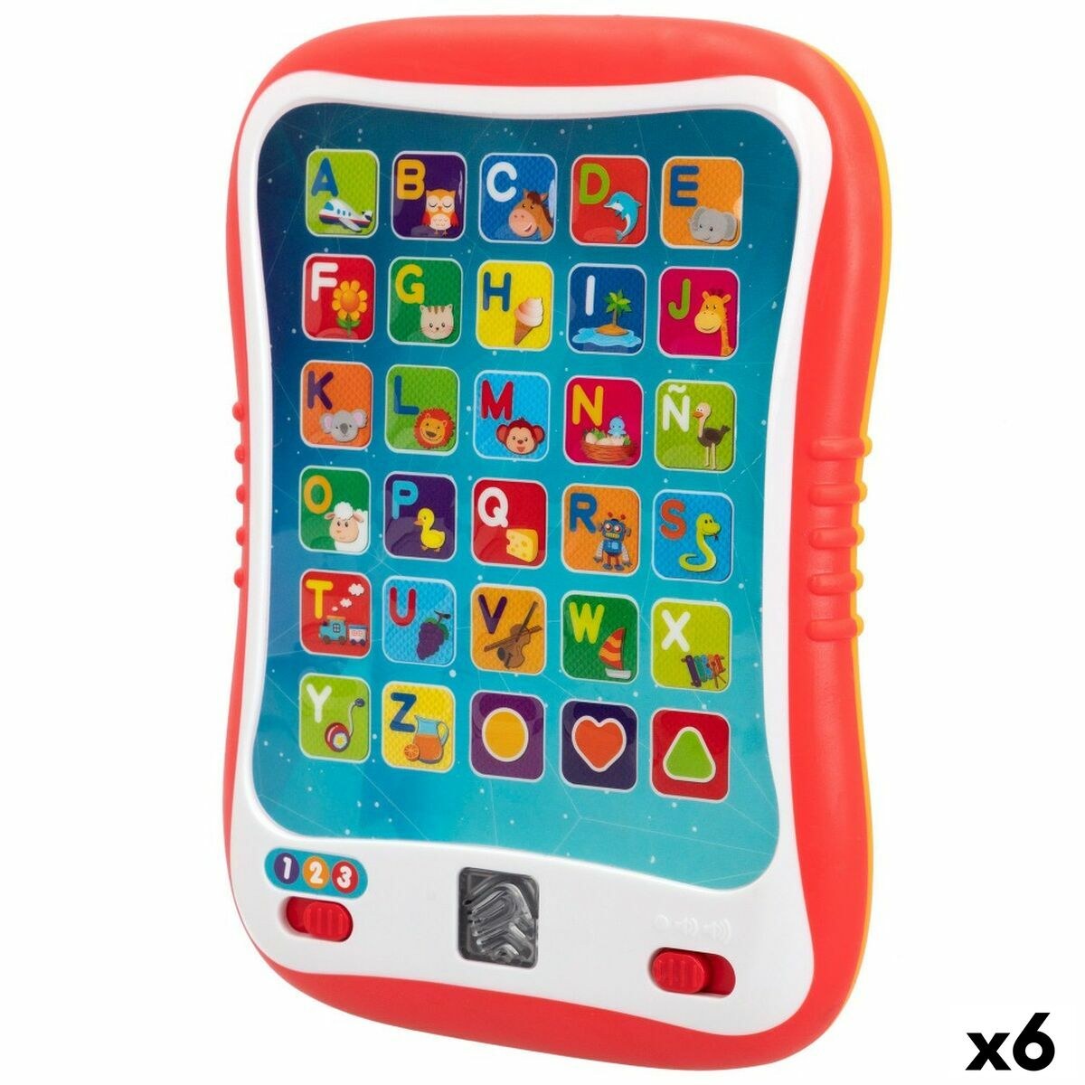 Educational Tablet Red (6 Units)