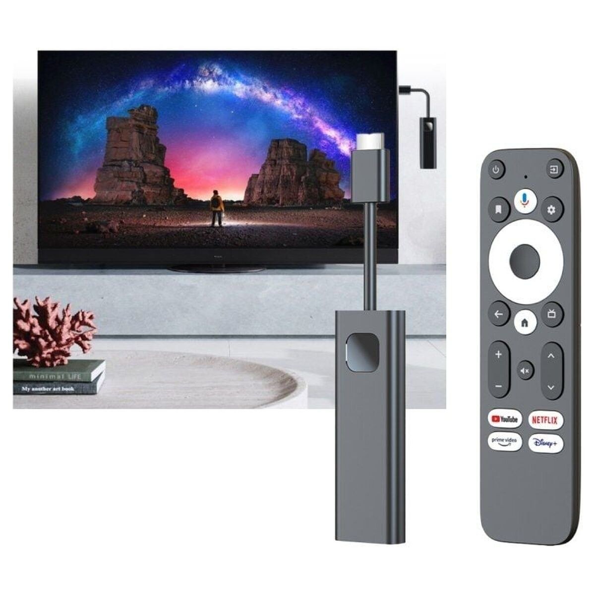 Устройство для потоковой передачи Android Tv Box 4K Dongle GC216