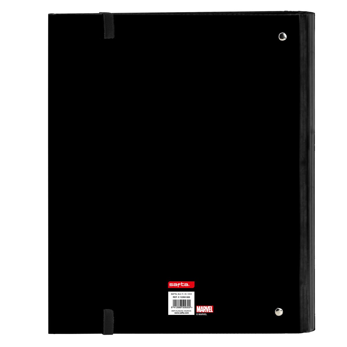 Ring binder Black (27 x 32 x 3.5 cm)