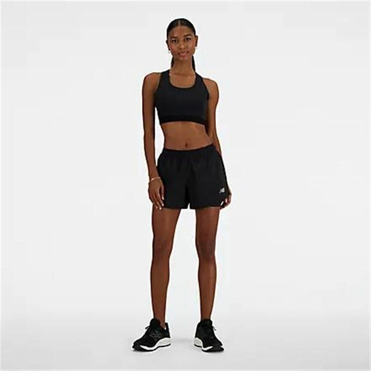 Спортивный бюстгальтер Sleek Medium Чёрный