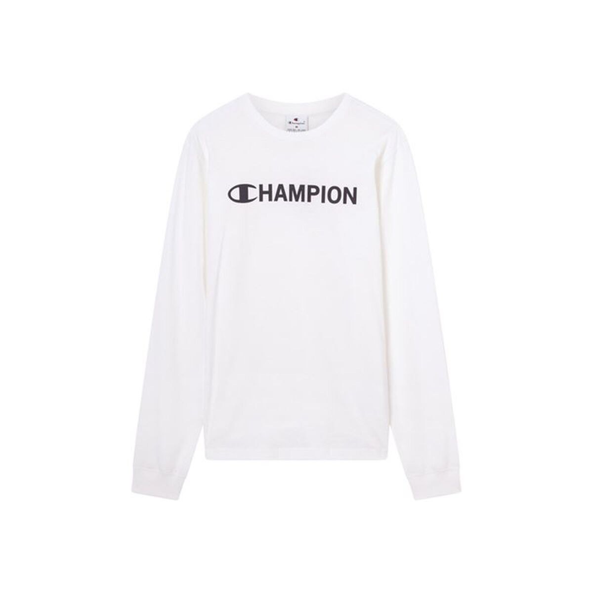 Men’s Long Sleeve T-Shirt Graphic Shop White