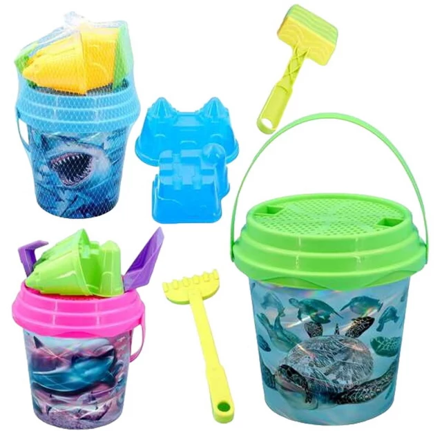 Beach toys set animals 21 x 20 cm