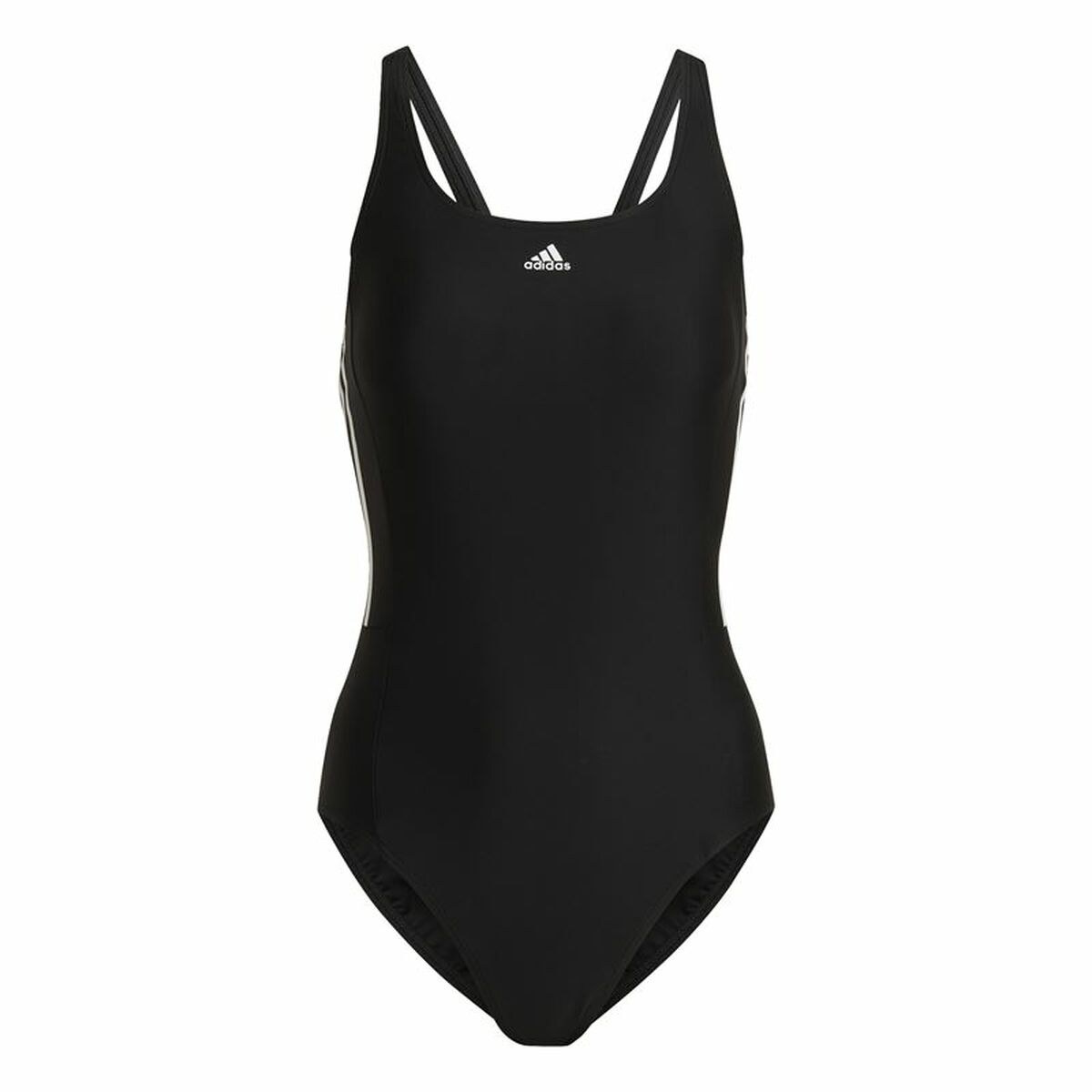 Women’s Bathing Costume 3S Mid Suit Black