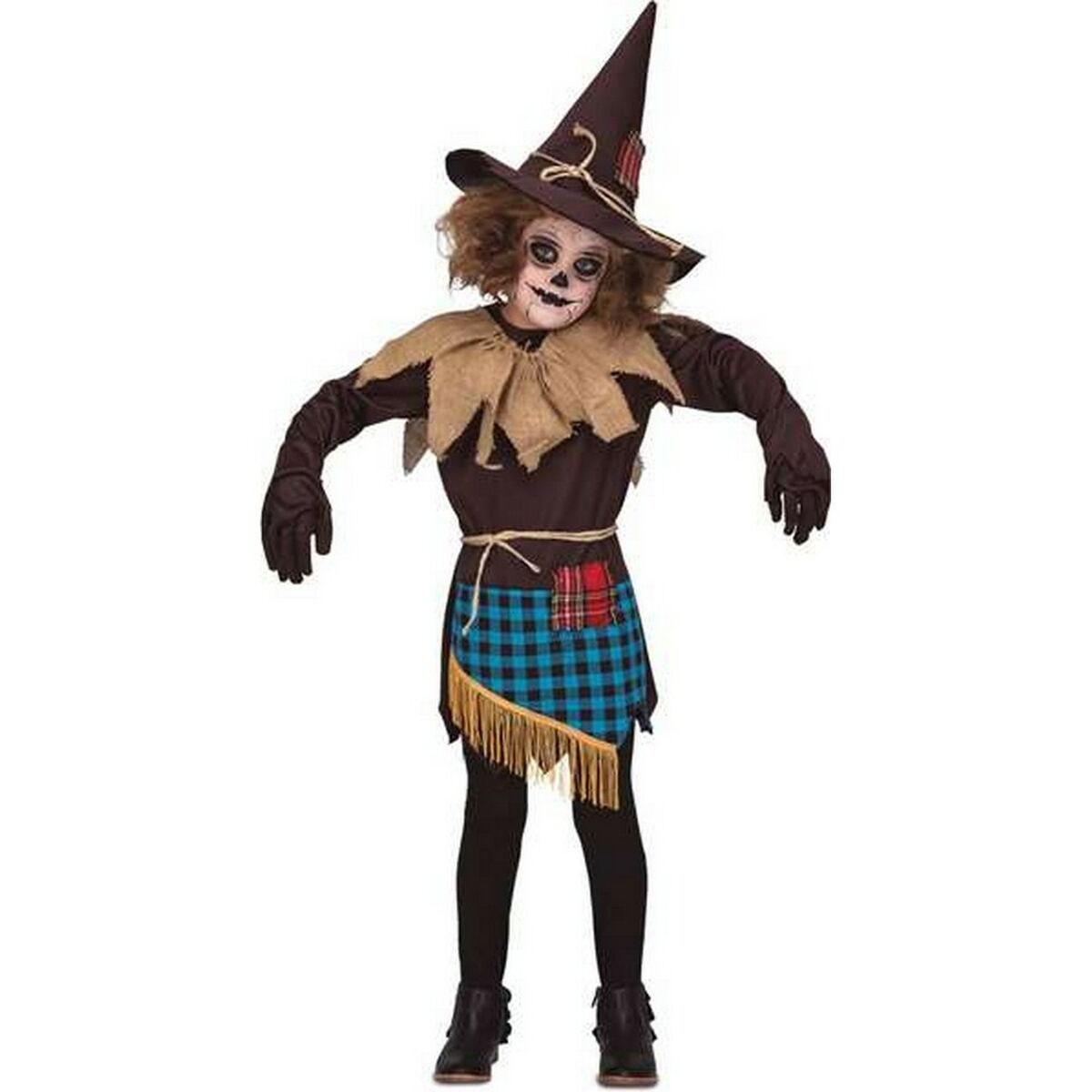 Costume for Children Scarecrow 5 Pieces