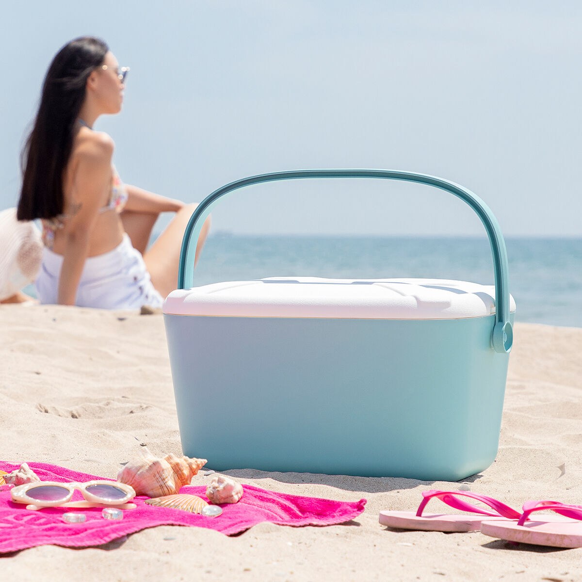 Жесткий портативный холодильник Koolty 20 L