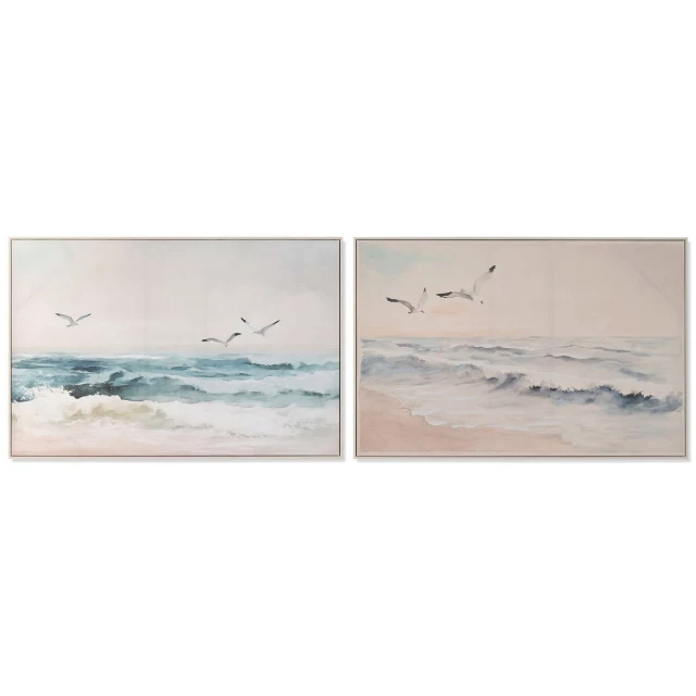 Полотно Пляж Средиземноморье С облегчением 120 x 2,5 x 80 cm (2 штук)