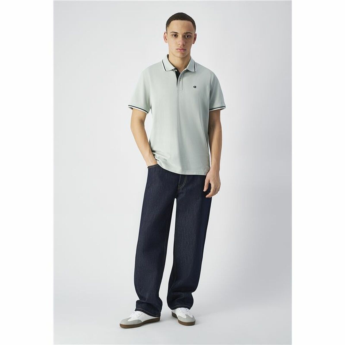 Men’s Short Sleeve Polo Shirt White