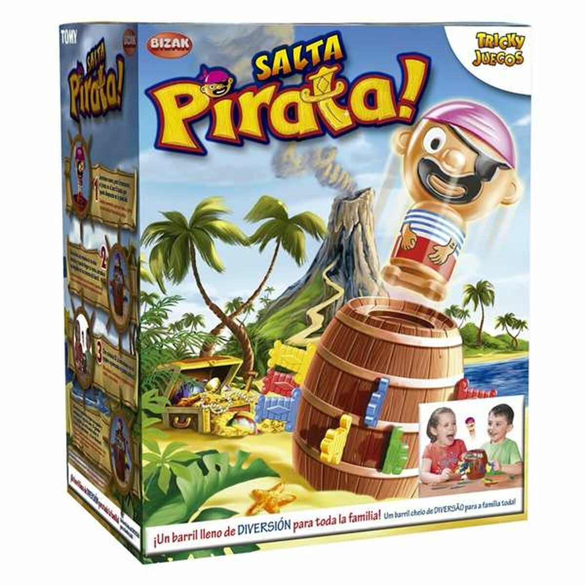 Игра на ловкость Salta Pirata