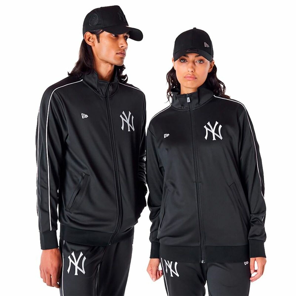 Men's Sports Jacket TRACK TOP Black