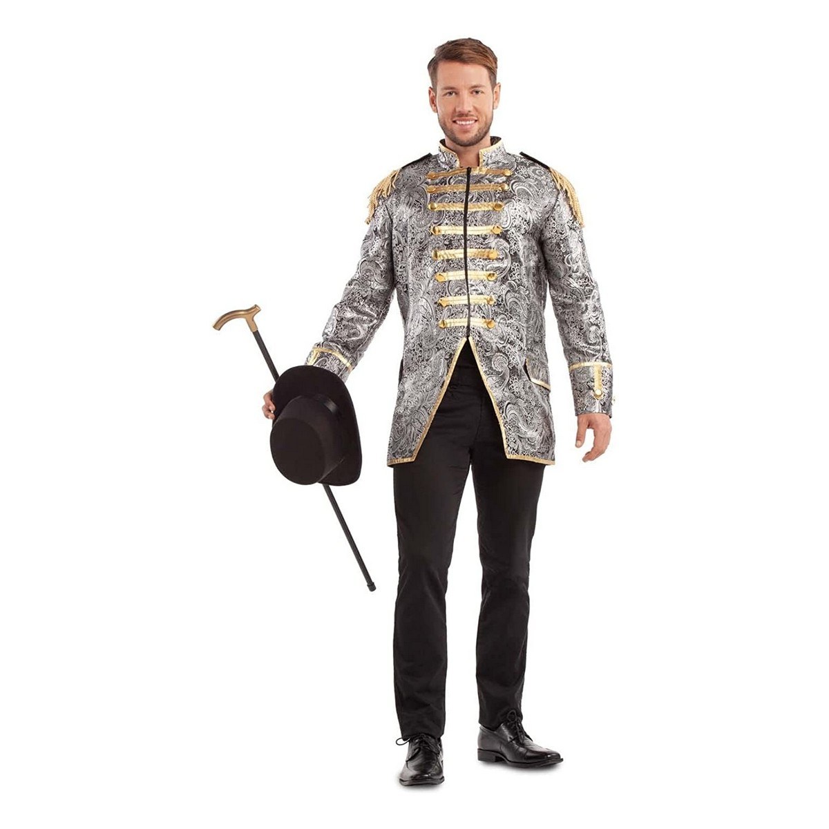 Маскарадные костюмы для взрослых Мужской Элегантный chaqueta larga S