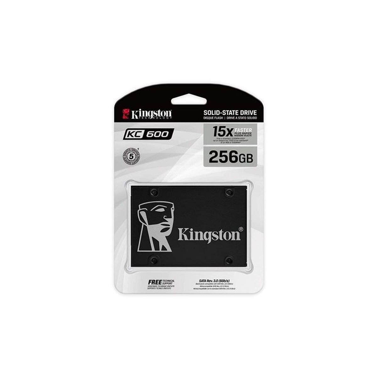 Жесткий диск KC600 256 Гб SSD