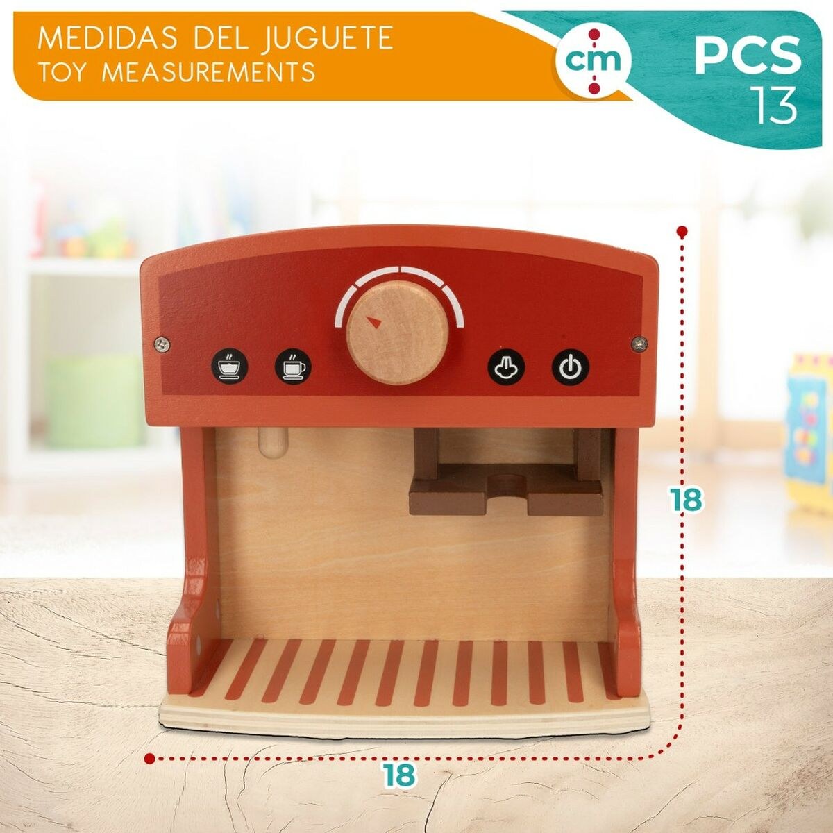 Toy coffee maker (4 Units)