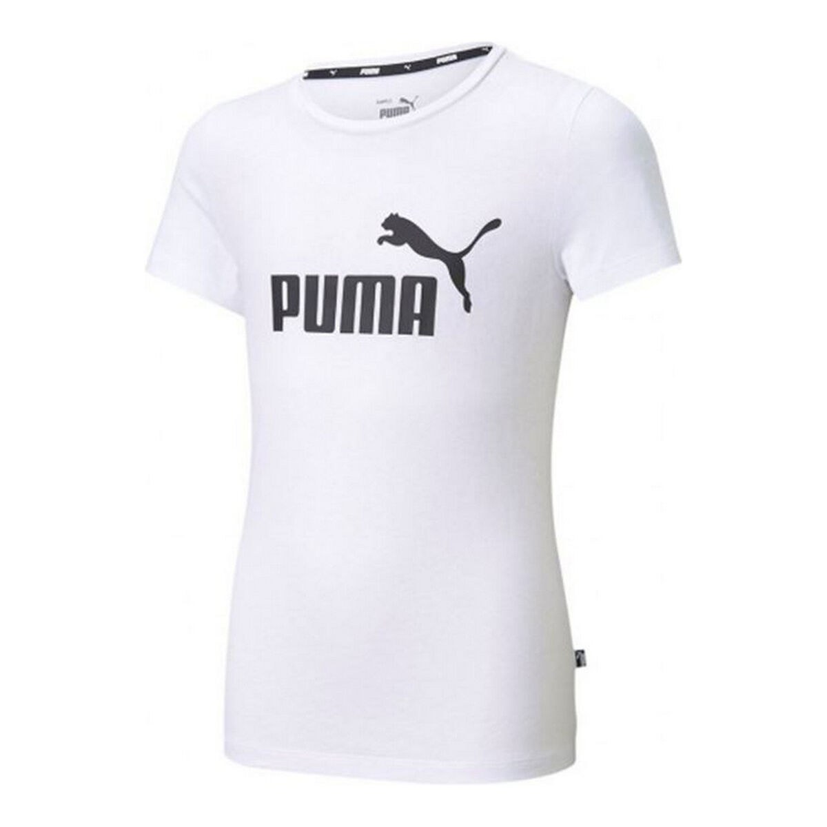Child's Short Sleeve T-Shirt ESS Logo Tee White