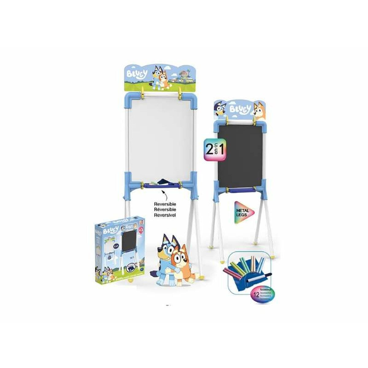 Двухсторонняя доска Bluey 37 x 32 x 98 cm