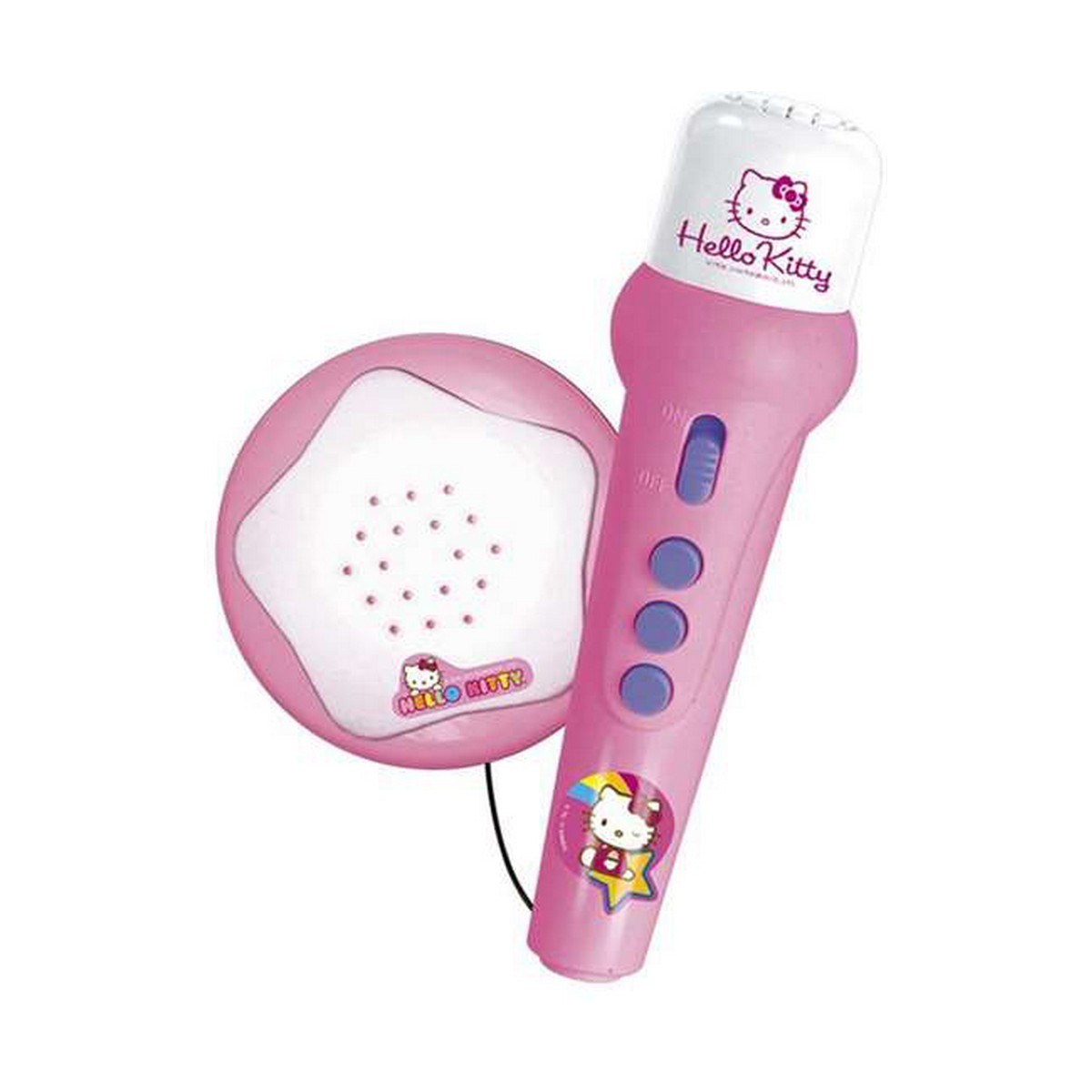 Karaoke Microphone Fuchsia Pink